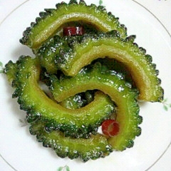 常備菜に、ゴーヤの佃煮